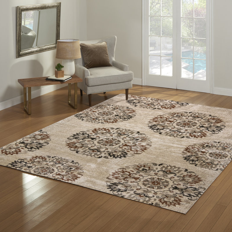 Gertmenian Drexel Heritage Lascala Pavia Beige/Brown Floating